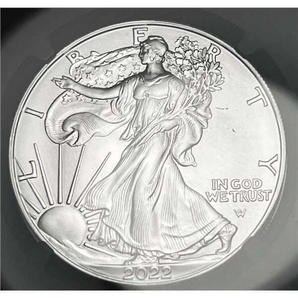 2022(W) American Silver Eagle NGC MS70 Early Releases