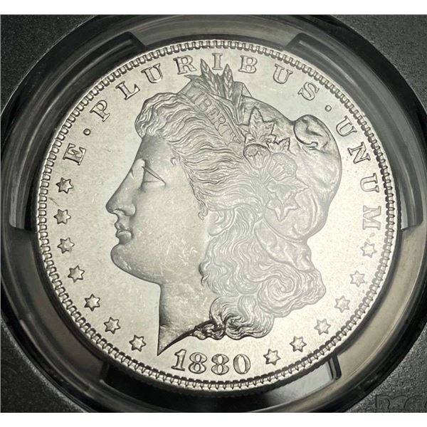 1880-S Morgan Silver Dollar PCGS MS65