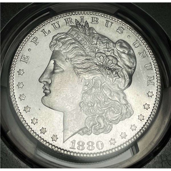 1880-S Morgan Silver Dollar PCGS MS65