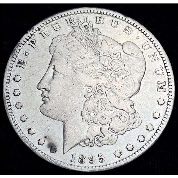 1895 "Removed O"? Morgan Silver Dollar VF