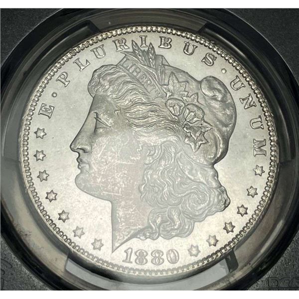 1880/79-CC Rev. 78 Morgan Silver Dollar PCGS MS63