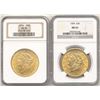 Image 3 : Last Minute! (2-coins) 1904 Gold Liberty Head $20 NGC MS63