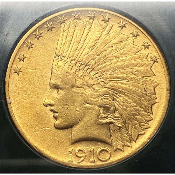 Last Minute! 1910 Gold $10 Indian Head MS61