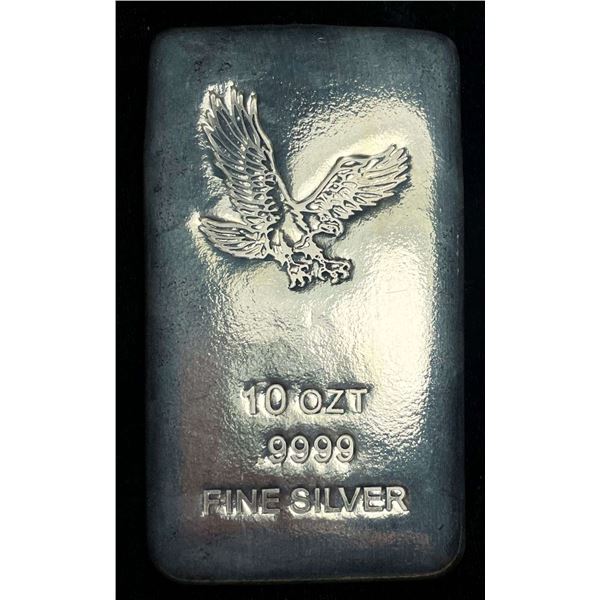 American Eagle 10 ozt .9999 Silver Bar