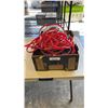 Image 1 : BOX OF ROPE LIGHTS AND SEASONAL LIGHTS