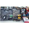 Image 1 : HITACHI CORDLESS DRILL WITH BATTERY WORKING, DEWALT CORDLESS DRILL AND CHARGER NO BATTERY, PALM SAND