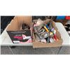 Image 1 : 2 BOXES OF TIGER TORCH, SLIDE HAMMER, CHAINSAW CHAINS AND MORE