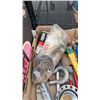 Image 8 : 2 BOXES OF TIGER TORCH, SLIDE HAMMER, CHAINSAW CHAINS AND MORE