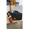 Image 1 : AIRHAWK PORTABLE COMPRESSOR WITH BLACK AND DECKER HEDGE TRIMMER AND AIR HOSE