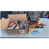 Image 1 : 2 BOXES OF TOOLS AND SHOP SUPPLIES