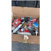 Image 2 : 2 BOXES OF TOOLS AND SHOP SUPPLIES