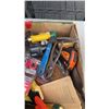 Image 8 : 2 BOXES OF TOOLS AND SHOP SUPPLIES