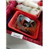 Image 2 : TOTE OF ELECTRICAL AND PLASTIC TIPS
