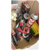 Image 2 : 2 BOXES OF SLIDE HAMMER, TOOLS, HYDRAULIC SEPERATOR HEAD, FILTER AND MORE