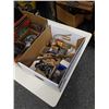 Image 2 : 2 BOXES OF HARDWARE, GRINDING DISCS, SAW BLADES AND MORE