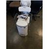 Image 1 : SHOWER ASSIST CHAIR WITH WASTE BIN AND BLOOD PRESSURE MONITOR