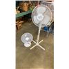 Image 1 : FLOOR FAN AND TABLE FAN BOTH WORKING