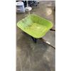 Image 1 : GREEN METAL WHEELBARROW