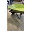 Image 2 : GREEN METAL WHEELBARROW