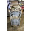 Image 1 : STACK OF 15 TOTES WITH BUILT IN INTERLOCKING LIDS