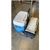 Image 1 : DOUBLE FOLDING CAMP BED AND MAXCOLD COOLER