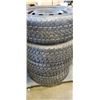 Image 3 : SET OF 4 ARCTIC CLAW 195/55R15 TIRES 10/32NDS ON 5 BOLT RIMS