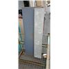 Image 2 : METAL CAGE BIN WITH DROP SIDE DOORS 35" X 41" WITH 2 METAL SHELVES