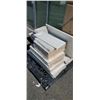 Image 1 : PALLET OF NEW CABINET DOORS, SHELVING AND MORE