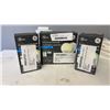 Image 1 : 2 GE CYNC FULL COLOR DIRECT CONNECT SMART BULBS AND 2 GE CYNC SOFT WHITE DIRECT CONNECT SMART BULBS 