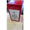 Image 2 : BOX OF SILVER PLATE AND PIER ONE ORNAMENTAL TREE