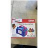 Image 2 : KIDS TRAIN SET, CARTOON POLICE AND RACE CAR, AND ELECTRIC BALLOON PUMP