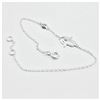 Image 1 : STERLING SILVER CZ "EVIL-EYE" HAMSA BRACELET, RETAIL $120.00