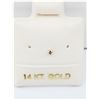 Image 1 : 14KT. YELLOW GOLD DIAMOND NOSE PIN, 0.035CTS, RETAIL $300.00, DIAMOND IS THE BIRTHSTONE FOR APRIL.