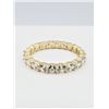 Image 1 : 10KT. YELLOW GOLD CZ INFINITY BAND, W/A $575.00, SIZE 8.25