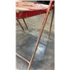 Image 8 : 2 ANTIQUE METAL FOLDING CHAIRS