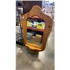 Image 1 : FRAMED MIRROR WITH SHELF