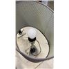 Image 2 : 2 TABLE LAMPS WITH RATTAN SHADES