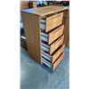 Image 3 : WOODEN STORAGE CABINET WITH DRAWERS