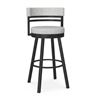 Image 1 : AS NEW AMISCO RONNY PIXEL/BLACK CORRAL SWIVEL BAR STOOL - RETAIL $364