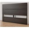 Image 1 : NEXERA FULL SIZE PLANK EFFECT HEADBOARD EBONY OPEN BOX - RETAIL $219