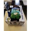 Image 1 : BOX OF TABLECLOTHS (SOME NEW) AND FABRIC