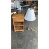 Image 1 : TABLE LAMP AND ONE DRAWER END TABLE