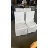 Image 1 : SET OF 4 DINING CHAIRS
