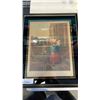 Image 2 : LOT OF PICTURES, FRAMES, GLASS CUTTING BOARD AND COASTERS