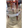 Image 3 : GLASSTOP COFFEE TABLE AND END TABLE SET