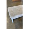 Image 2 : 6FT UPHOLSTERED STUDDED BENCH