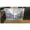 Image 1 : BRIDGE OVER LOOKING CANAL PRINT 40" X 56"