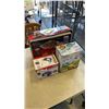 Image 1 : KIDS TRAIN SET, CARTOON POLICE AND RACE CAR, AND ELECTRIC BALLOON PUMP