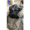 Image 4 : NEW GAMMA OPEN FACE SNOW HELMET BLACK - SIZE MEDIUM
