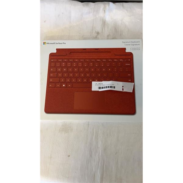 AS NEW MICROSOFT SURFACE PRO SIGNATURE KEYBOARD  - RETAIL $229